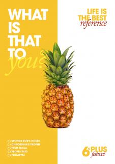 Plus - Communication Festival: Life is the best reference - Pineapple